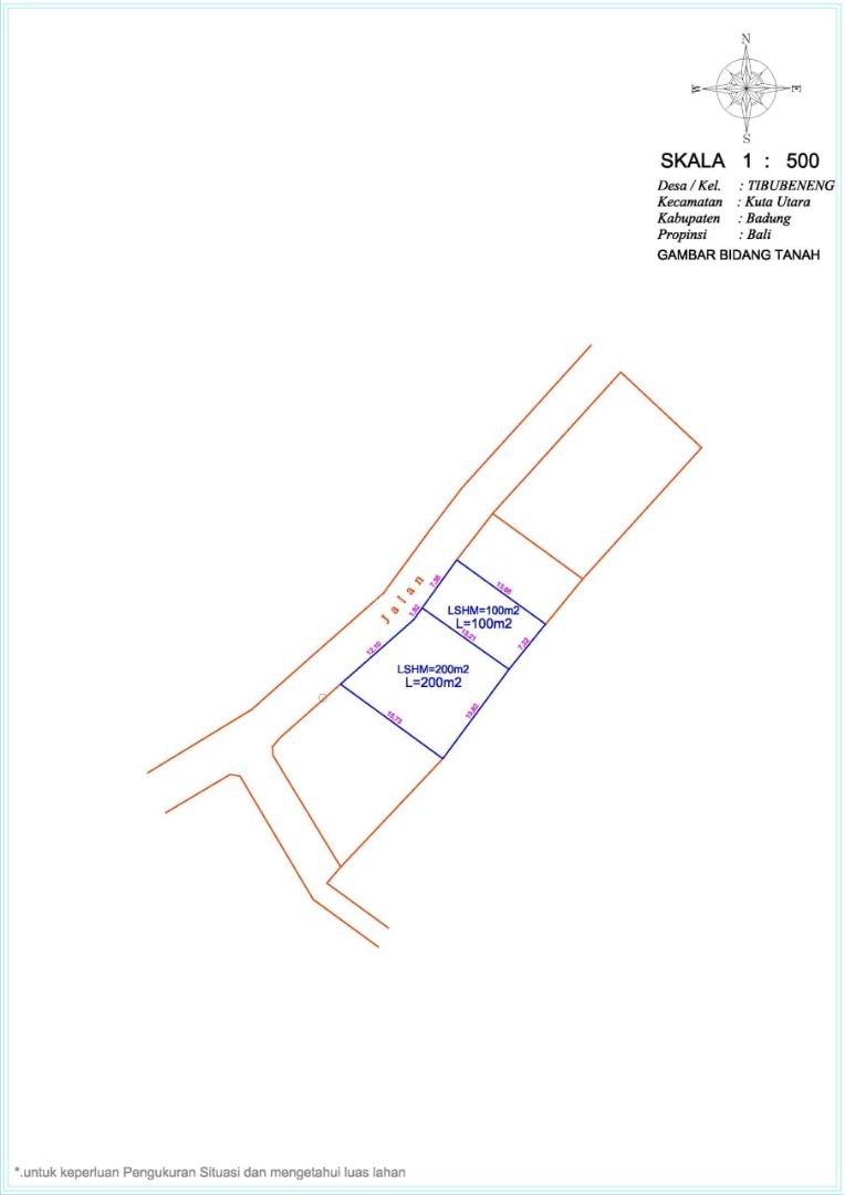 Tanah komersil canggu