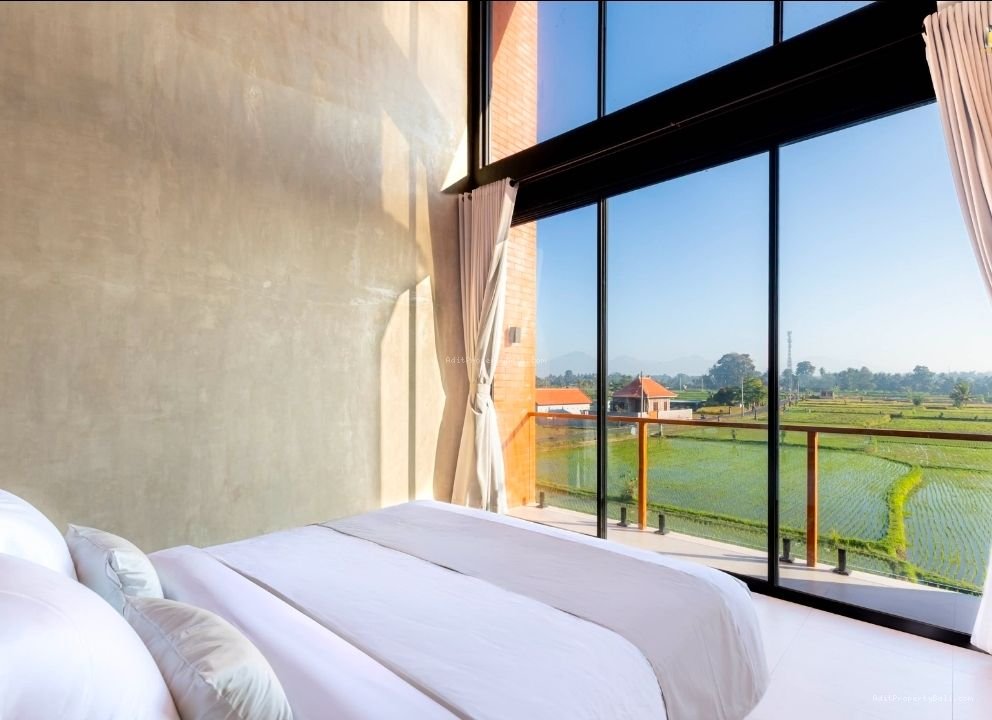 2 unit villa view sawah ubud